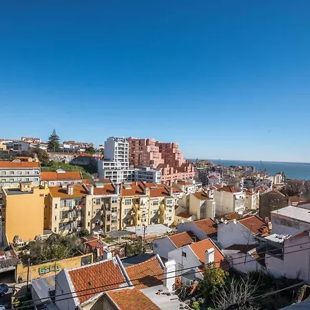Amazing Views 2bed/2bath In Graca * Lissabon